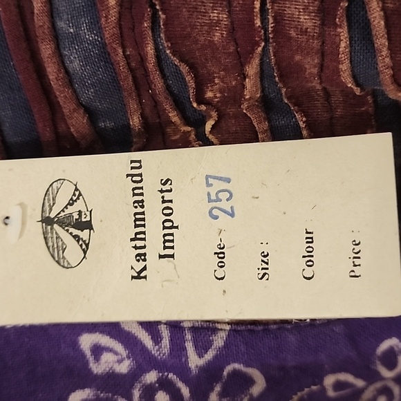 Kantha Handmade Cotton Patchwork Hippie Hobo Shoulder Crossbody Bag, NWT - Picture 5 of 7